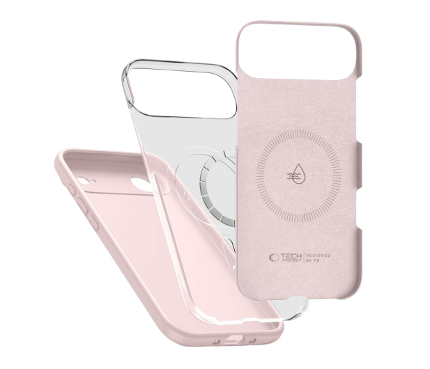 Tech-Protect Silicone Magsafe do Iphone 17 Air Pink Pearl - 1359707 - zdjęcie 2